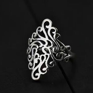 Adjustable Filigree Ring